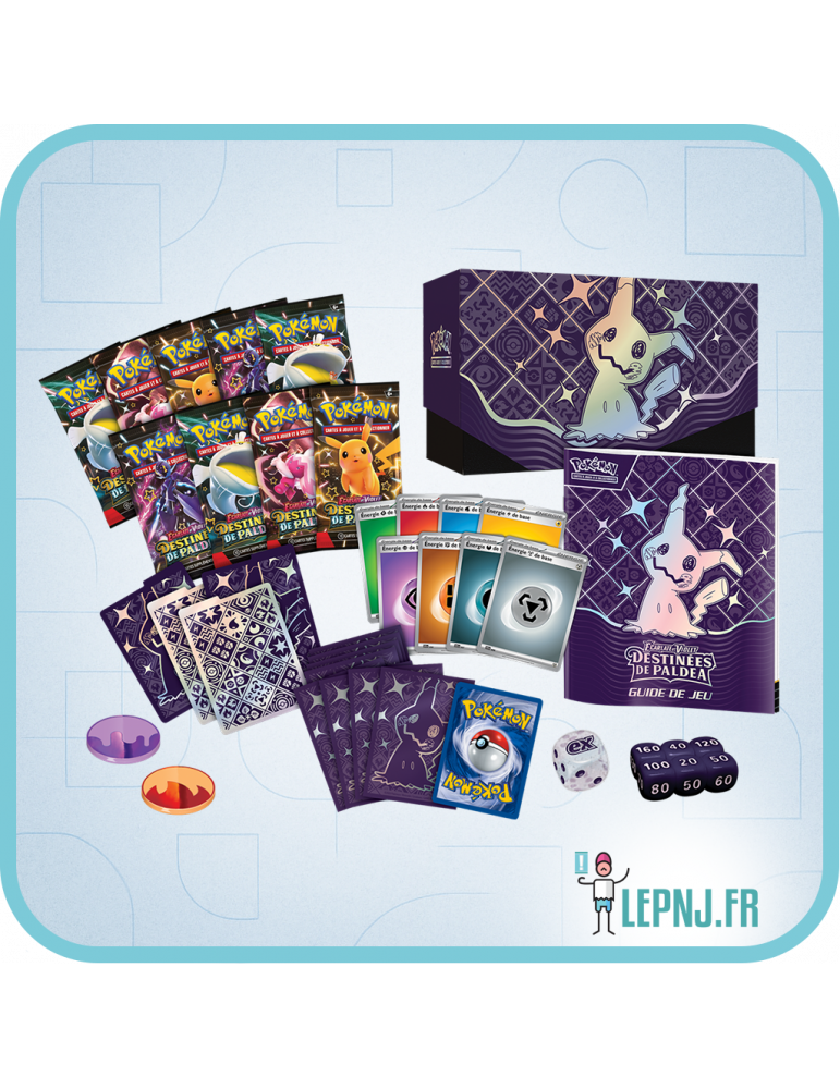 Pokémon - Coffret dresseur d'élite ETB EV 4.5 - Destinées de Paldéa