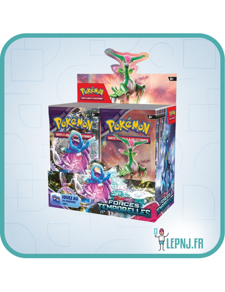 Display Pokémon Ev05 Ecarlate et Violet - Forces temporelles - Lepnj.fr