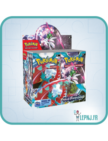 Pokémon - Display EV04 Faille Paradoxe - Ecarlate et Violet - Boite de 36 Boosters
