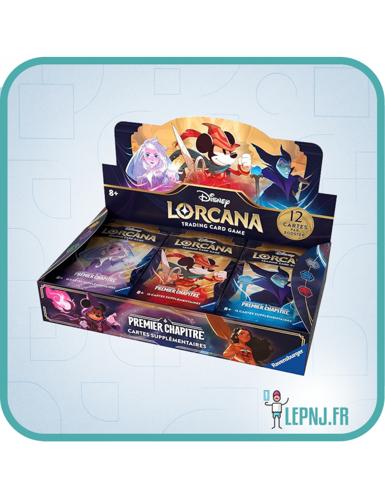Display Disney Lorcana Premier Chapitre - Lepnj.fr