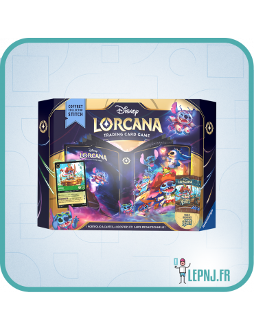 Coffret Cadeau Disney Lorcana Chapitre 6 - Mer Azurite - Lepnj.fr