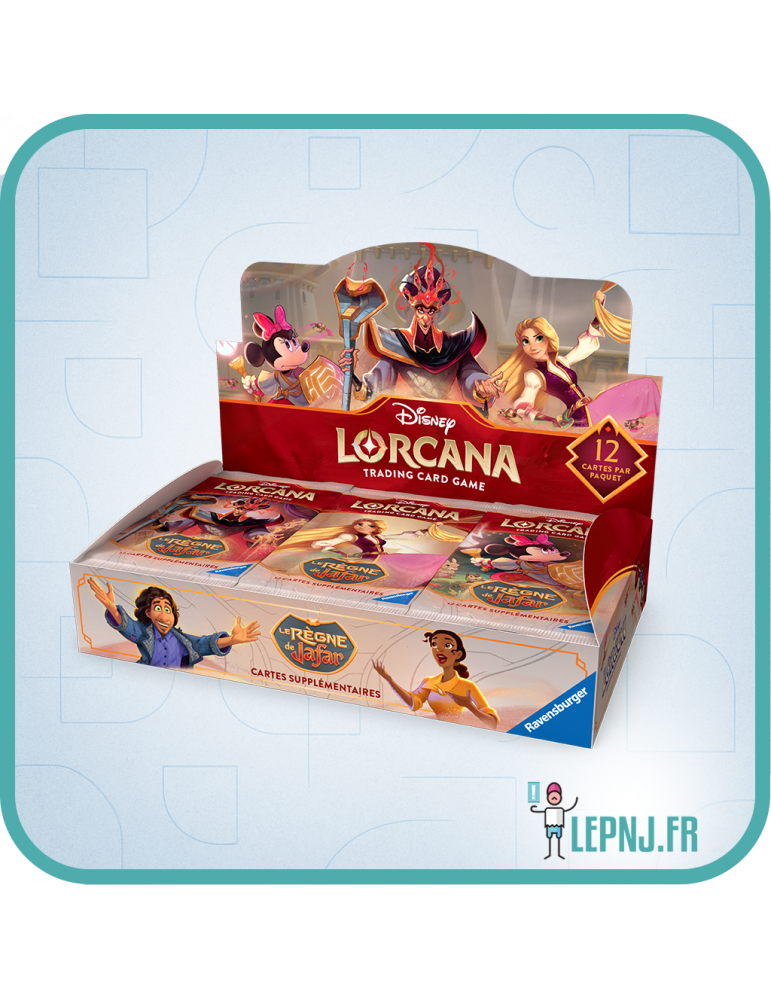 Display Disney Lorcana Chapitre 8 - Le règne de Jafar - Lepnj.fr