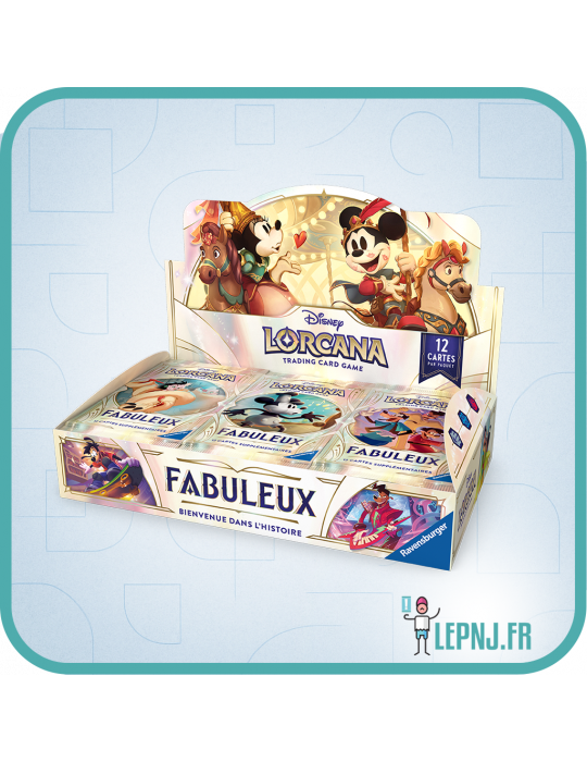 Display Disney Lorcana Chapitre 9 - Fabuleux - Lepnj.fr