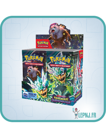 Display Pokémon Ev06 Ecarlate et Violet - Mascarade Crépusculaire - Lepnj.fr