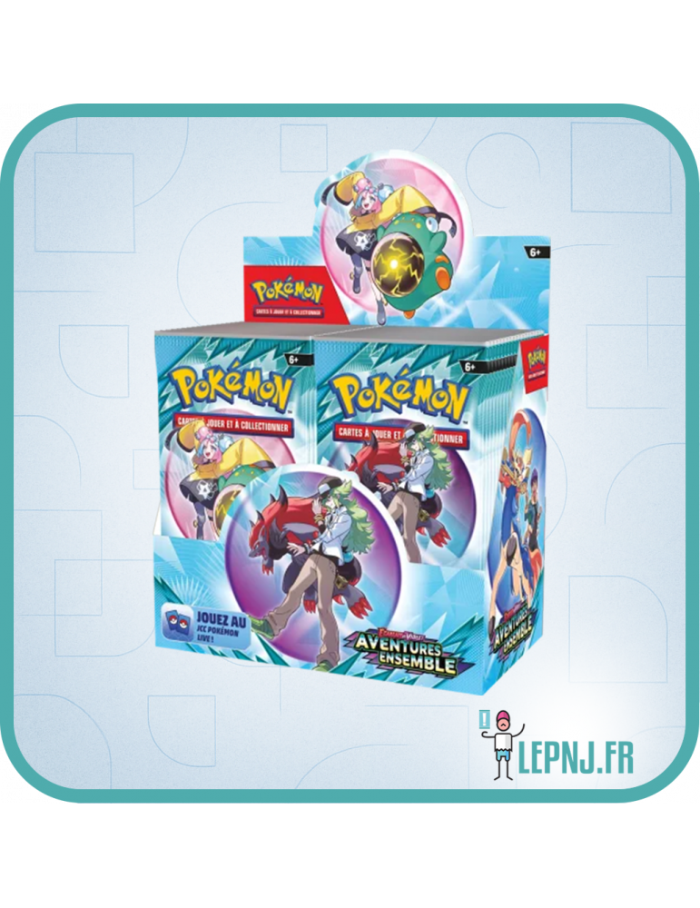 Display Pokémon Ev09 Ecarlate et Violet - Aventures Ensemble - Lepnj.fr