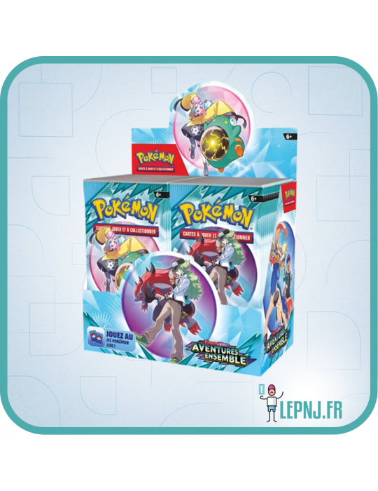 Display Pokémon Ev09 Ecarlate et Violet - Aventures Ensemble - Lepnj.fr