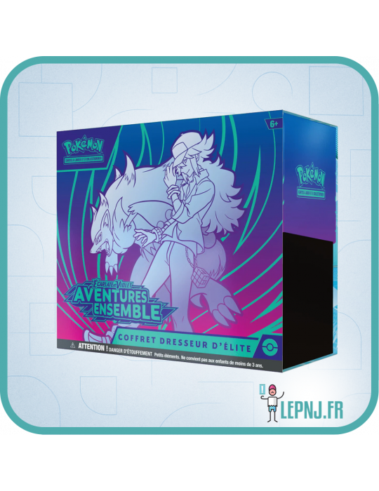 Coffret Dresseur d'Elite Pokémon ETB Ev09 Aventures Ensemble - Lepnj.fr