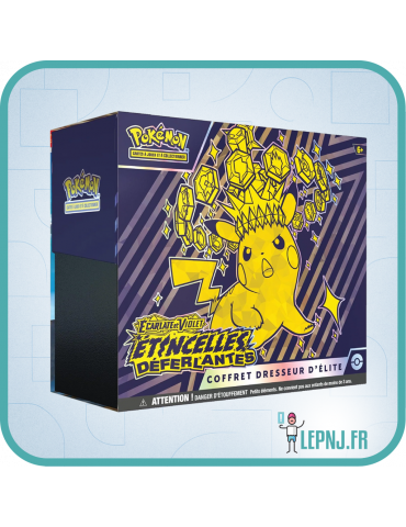 Coffret Dresseur d'Elite Pokémon ETB Ev08 Etincelles Déferlantes - Lepnj.fr