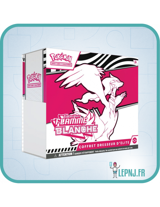Coffret Dresseur d'Elite Pokémon ETB EV10.5 Flamme Blanche - Lepnj.fr