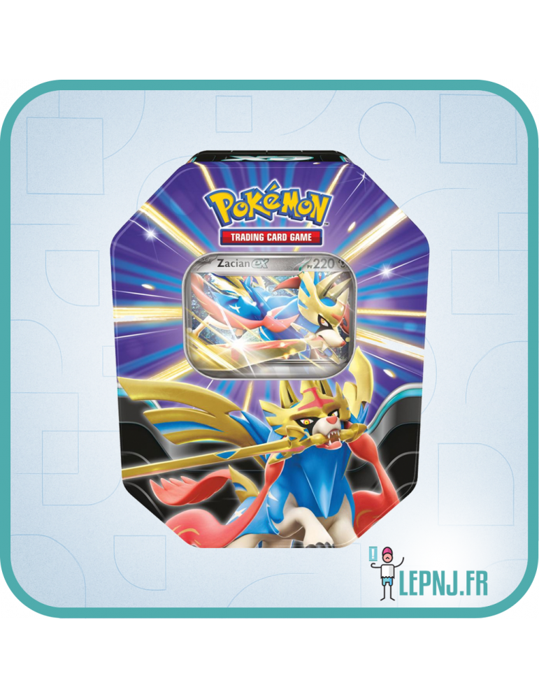 Pokébox Pokémon Zacian Ex - Lepnj.fr