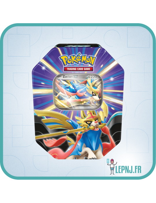 Pokébox Pokémon Zacian Ex - Lepnj.fr