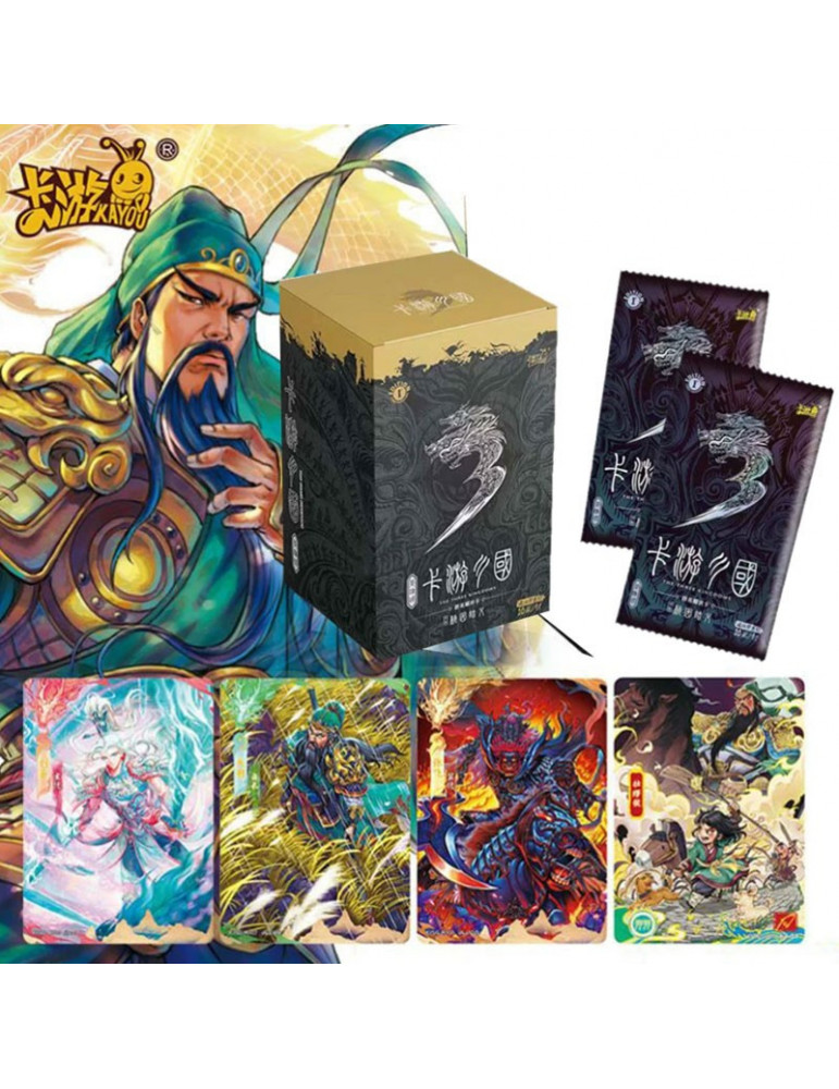 Display Les Trois Royaumes - Booster Prémium  - Boite de 18 boosters