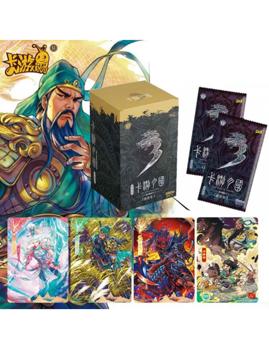 Display Les Trois Royaumes - Booster Prémium  - Boite de 18 boosters