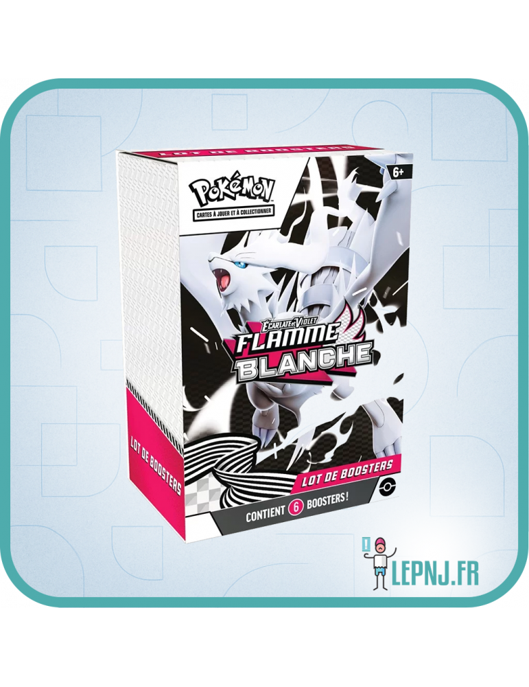 Bundle Pokémon Ev10.5 Flamme Blanche - Ecarlate et Violet - Lepnj.fr