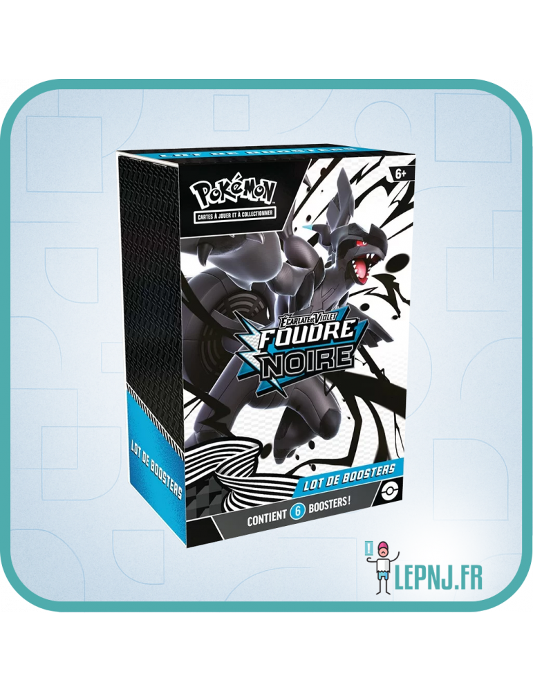 Bundle Pokémon Ev10.5 foudre Noire - Ecarlate et Violet - Lepnj.fr