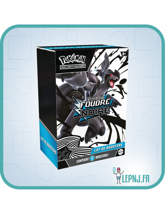 Bundle Pokémon Ev10.5 foudre Noire - Ecarlate et Violet - Lepnj.fr