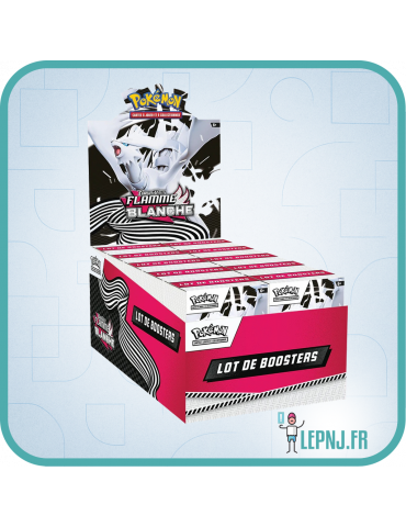 Display de Bundle Ecarlate et Violet 10.5 - Flamme Blanche - Pokemon
