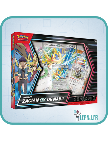Pokemon Coffret Zacian Ex de Nabil - Lepnj.fr