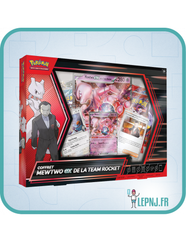 Pokémon - Coffret Mewtwo Ex de la Team Rocket - lepnj.fr