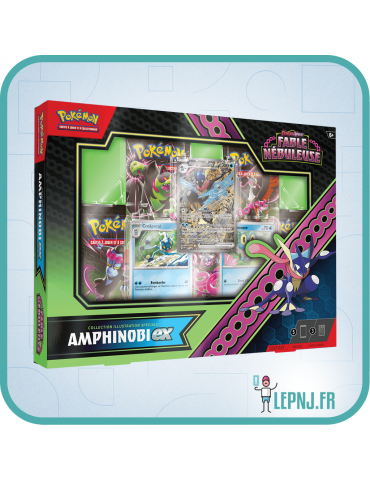 Pokémon - Coffret Collection Spéciale Amphinobi Ex Ev06.5 - Fable Nébuleuse - Ecarlate et Violet - Lepnj.fr