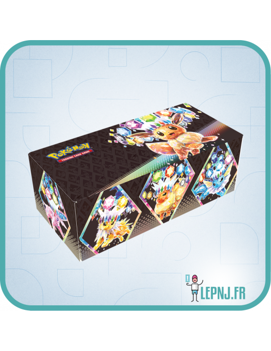 Pokémon - Boite de rangement Ev08.5 Evolutions Prismatiques - Lepnj.fr