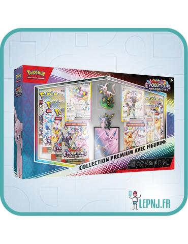 Pokémon - Coffret Collection Prémium Figurine - Ev08.5 Evolutions Prismatiques - Lepnj.fr