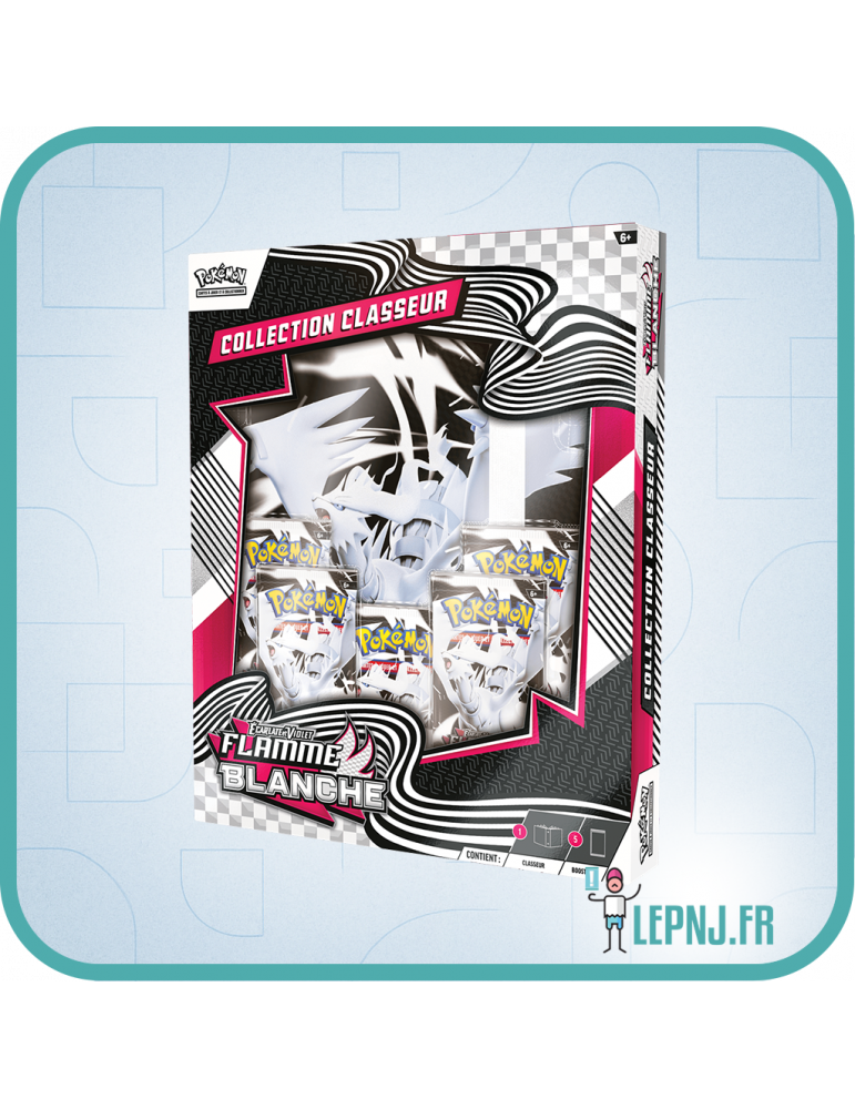 Pokémon - Coffret Collection Classeur Flamme Blanche - Ev10.5 - Lepnj.fr