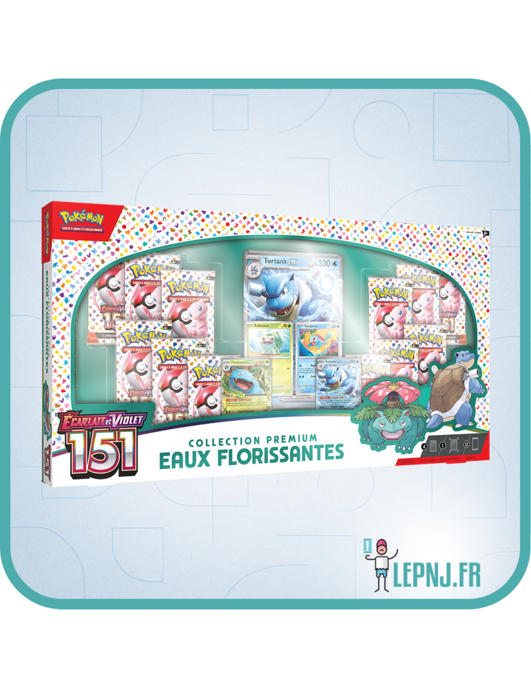 Pokémon - Coffret Collection Prémium Eaux Florissantes - Ev3.5 151 - Lepnj.fr