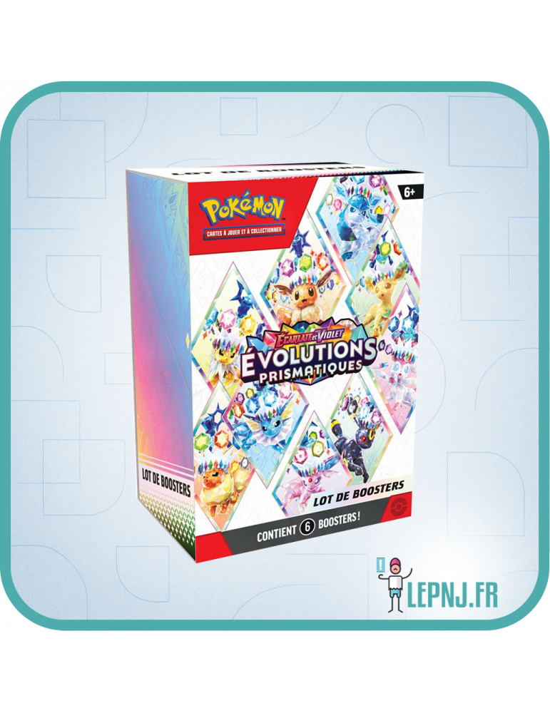 Pokémon - Bundle Ecarlate Et Violet EV8.5 - Evolutions Prismatiques - Lepnj.fr