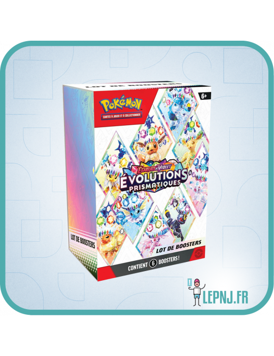 Pokémon - Bundle Ecarlate Et Violet EV8.5 - Evolutions Prismatiques - Lepnj.fr