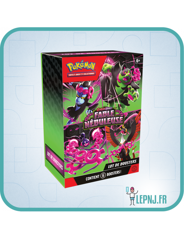 Pokémon - Bundle Ecarlate Et Violet EV6.5 - Fable Nébuleuse - Lepnj.fr