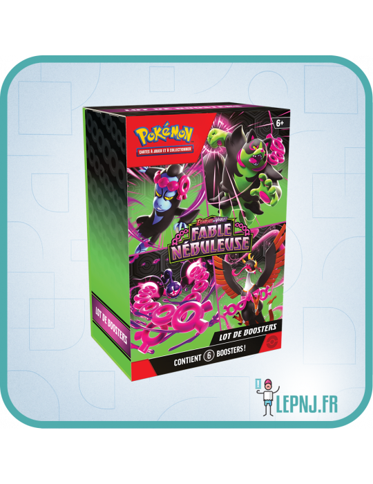 Pokémon - Bundle Ecarlate Et Violet EV6.5 - Fable Nébuleuse - Lepnj.fr