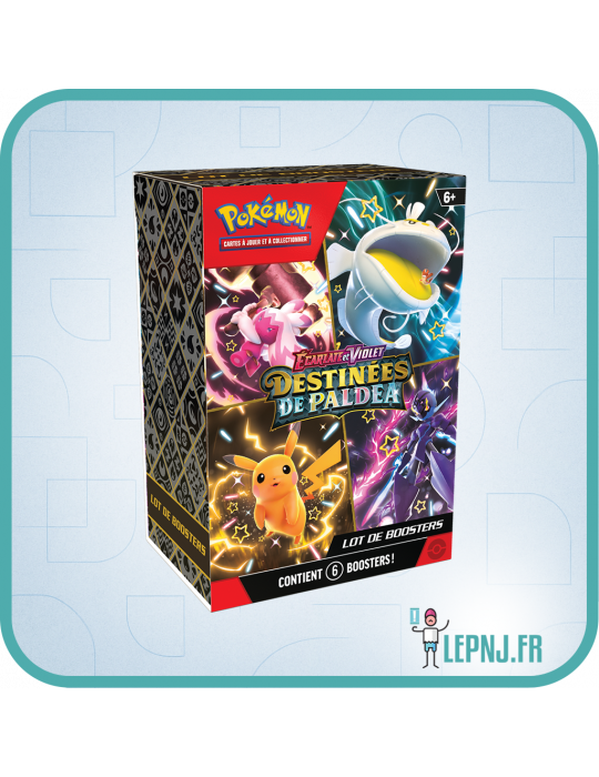 Pokémon - Bundle Ecarlate Et Violet EV4.5 - Destinées de Paldéa - Lepnj.fr