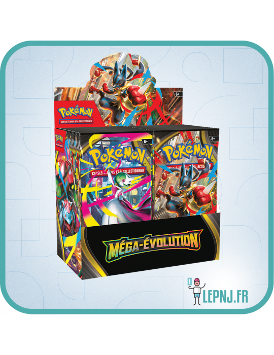 Pokémon - Display ME01 Méga Evolution - Lepnj.fr