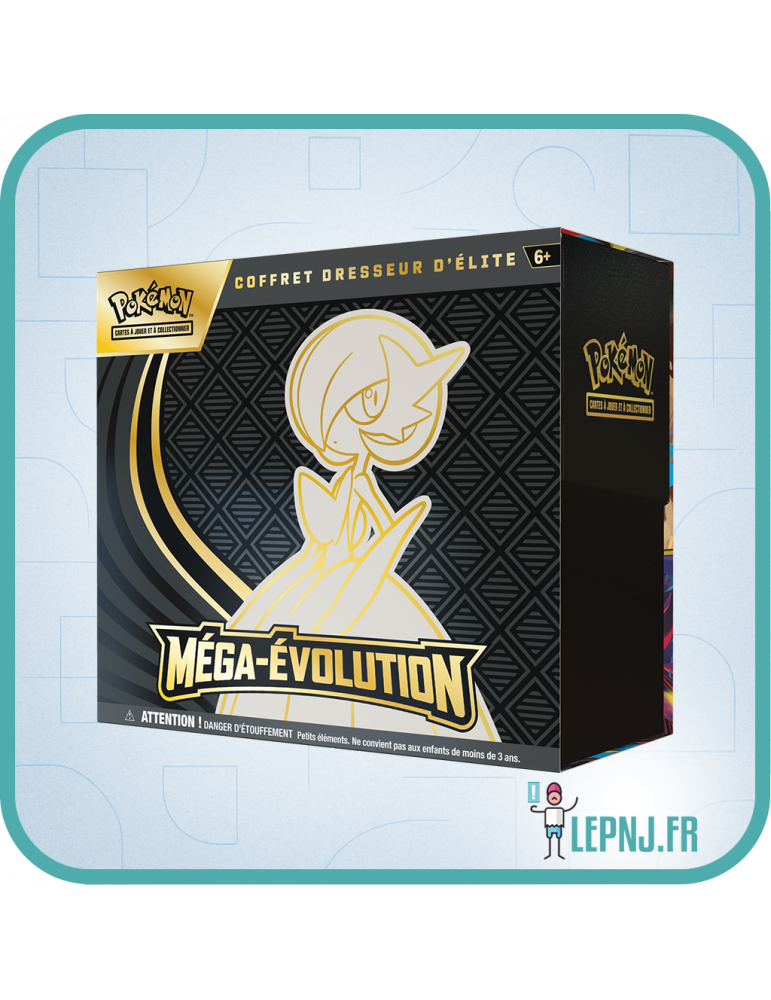 Pokémon - ETB Coffret Dresseur d'Elite ME01 Méga Evolution Gardevoir - Lepnj.fr