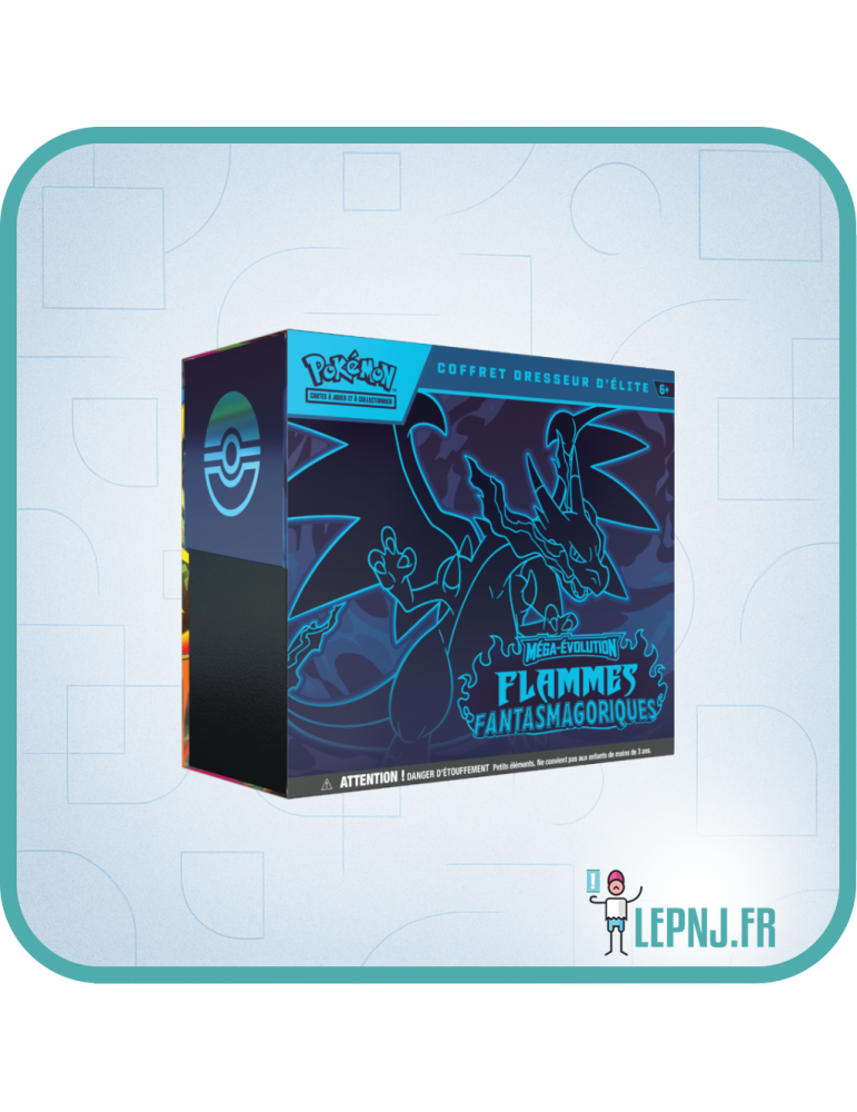 Pokémon ME02 : Coffret Dresseur d'Elite - ETB Flammes Fantasmagoriques