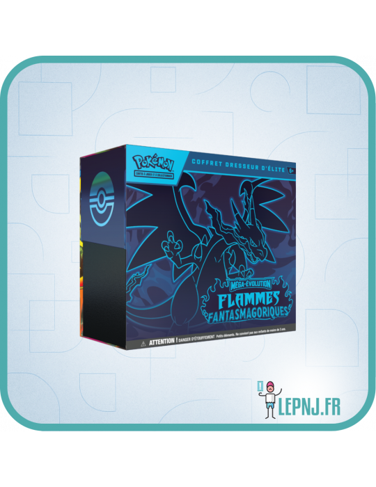 Pokémon ME02 : Coffret Dresseur d'Elite - ETB Flammes Fantasmagoriques