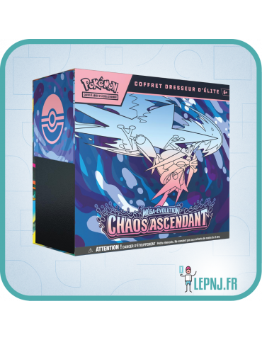 Pokémon - ETB Coffret Dresseur d'Elite - ME04 Chaos Ascendant