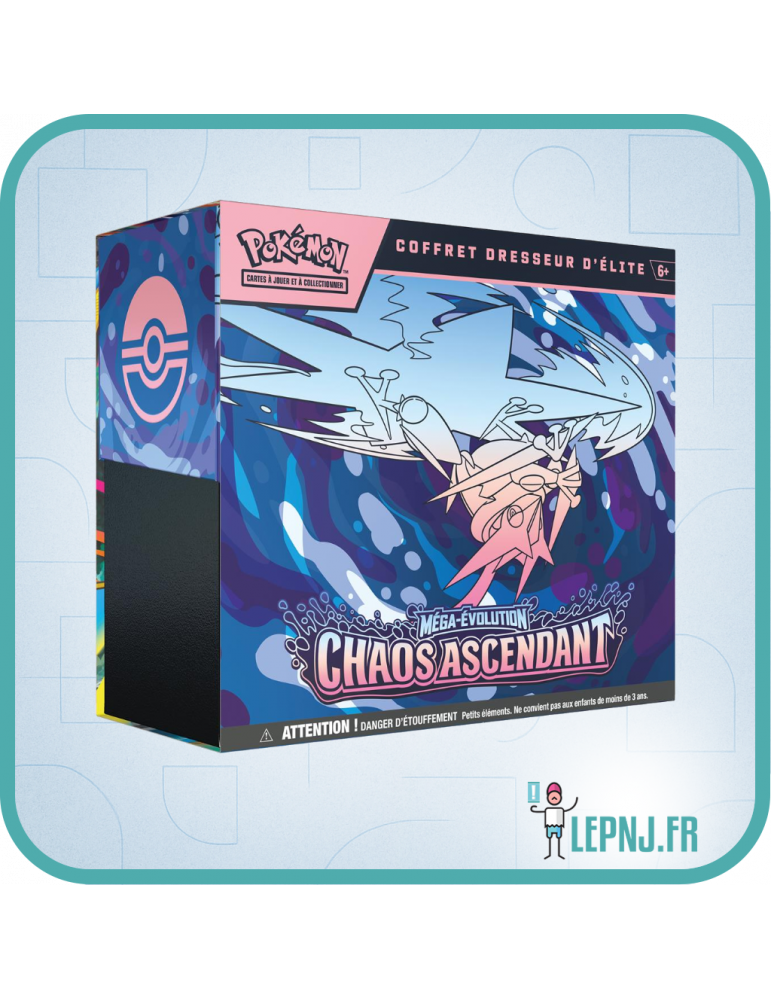 Pokémon - ETB Coffret Dresseur d'Elite - ME04 Chaos Ascendant
