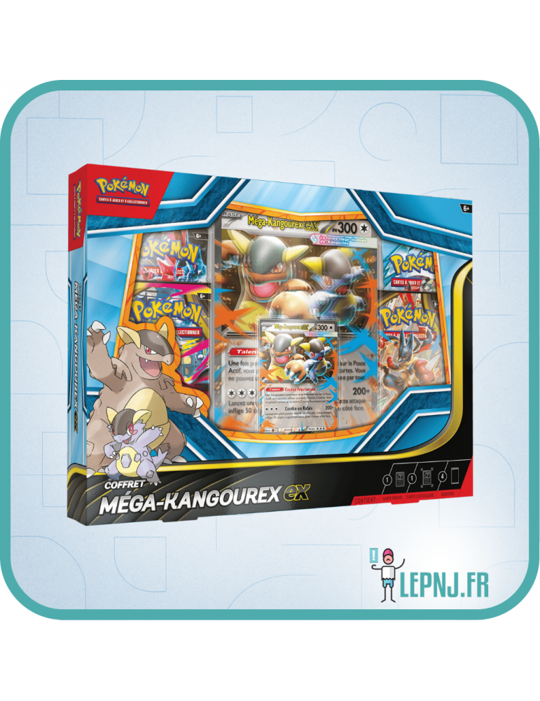 Pokémon - Coffret Méga Kangourex-Ex