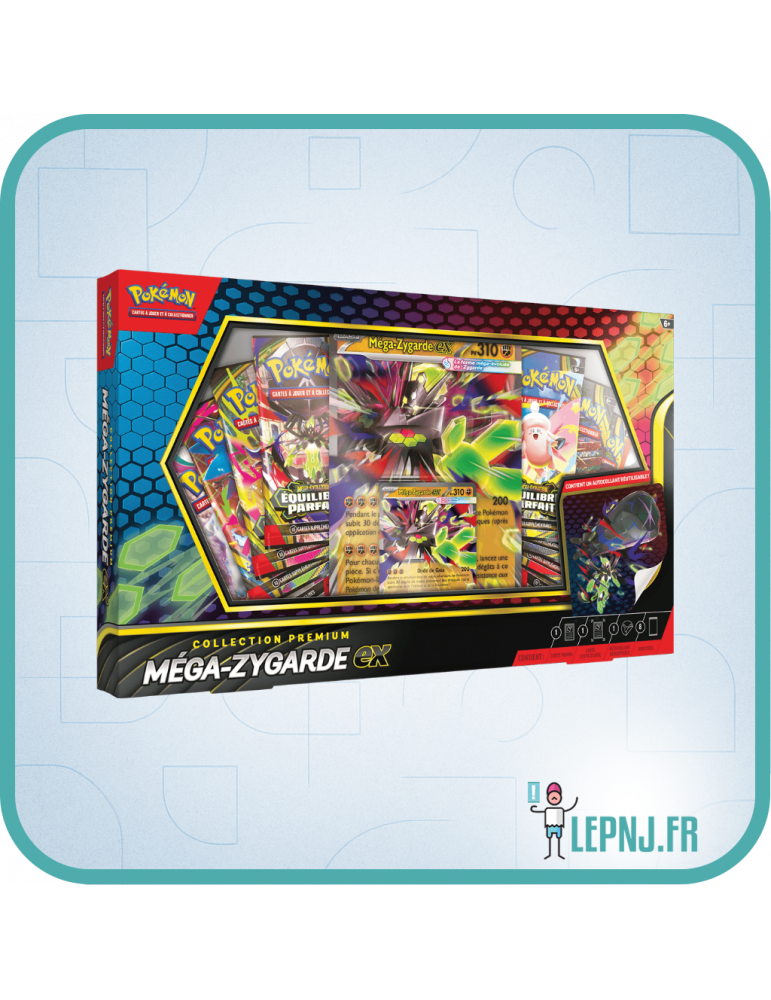 Pokémon : Coffret Premium Mega Zygarde Ex