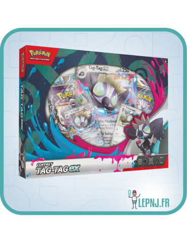 Pokémon - The Pokémon Company - Coffret 4 Boosters - Tag-Tag Ex