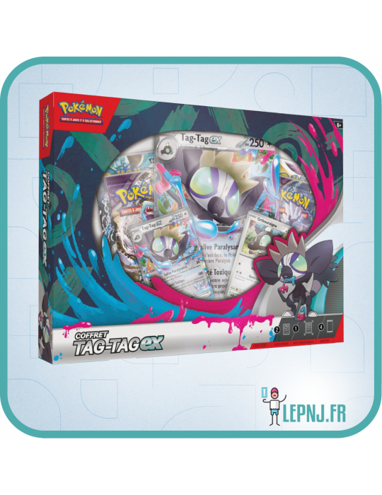 Pokémon - The Pokémon Company - Coffret 4 Boosters - Tag-Tag Ex