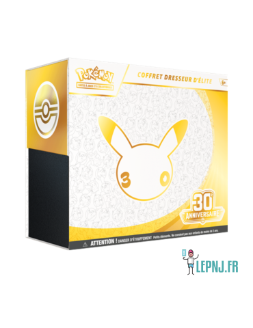 Pokémon - ETB 30 ans Coffret Dresseur d'Elite - 30ème Anniversaire