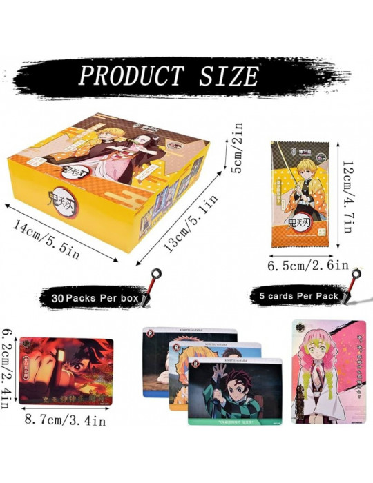 Display Demon Slayer : Kimetsu No Yaiba - CARD FUN BOX KNY02-B02 - 30 Boosters
