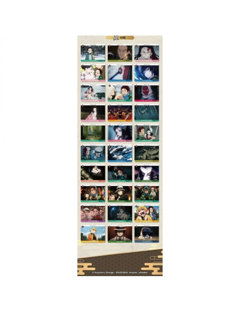 Display Demon Slayer : Kimetsu No Yaiba - CARD FUN BOX KNY03-B03 - 20 Boosters