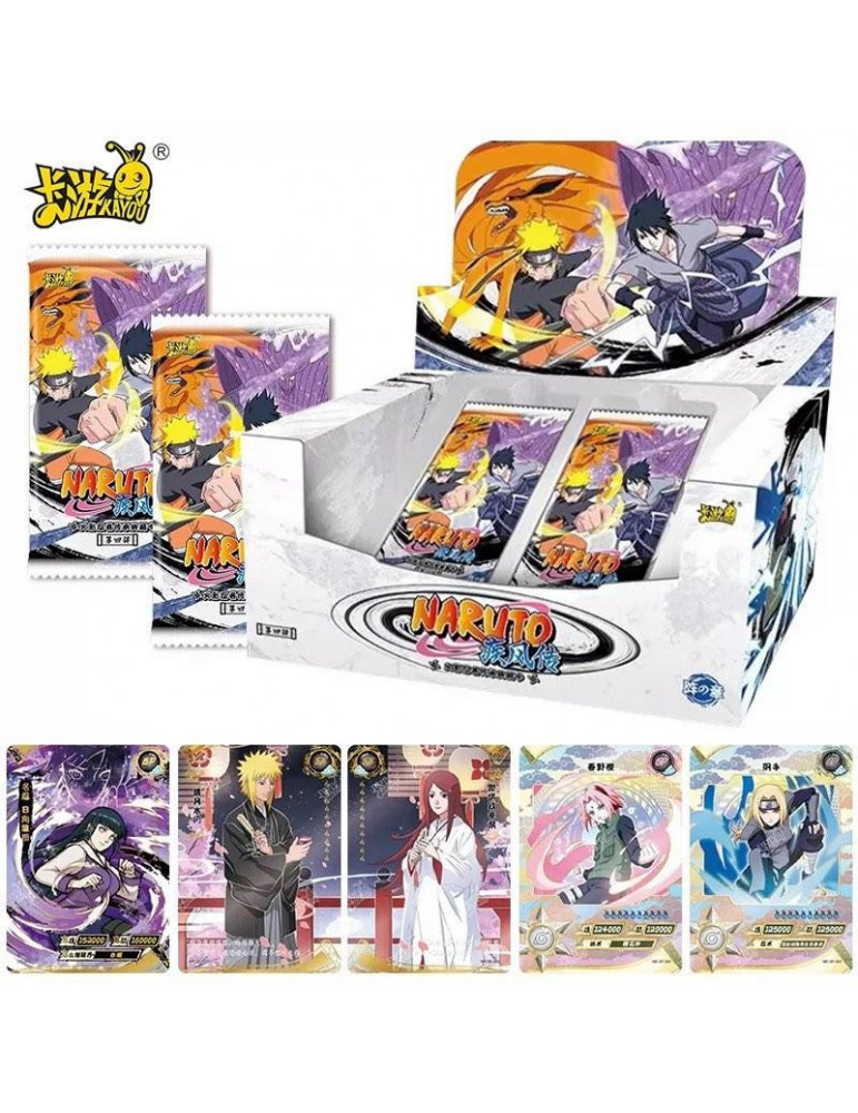 Display Naruto Tier 4 Wave 2 - Boite de 18 boosters 10 yuan