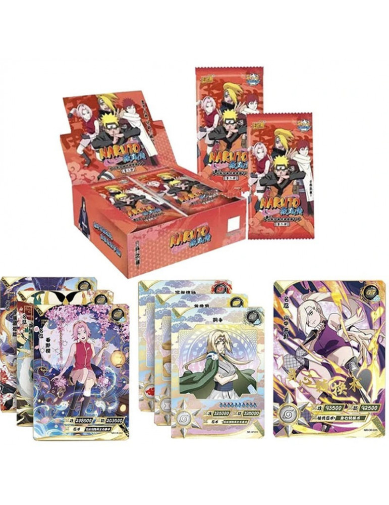 Display Naruto Tier 2 Wave 2  - Boite de 30 boosters 2 yuan