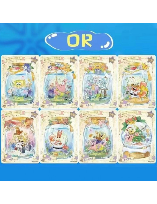 Display Bob l'éponge Série 1 - 10 Yuans - Boite de 10 boosters