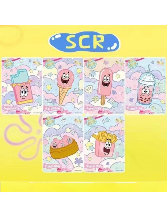 Display Bob l'éponge Série 1 - 10 Yuans - Boite de 10 boosters